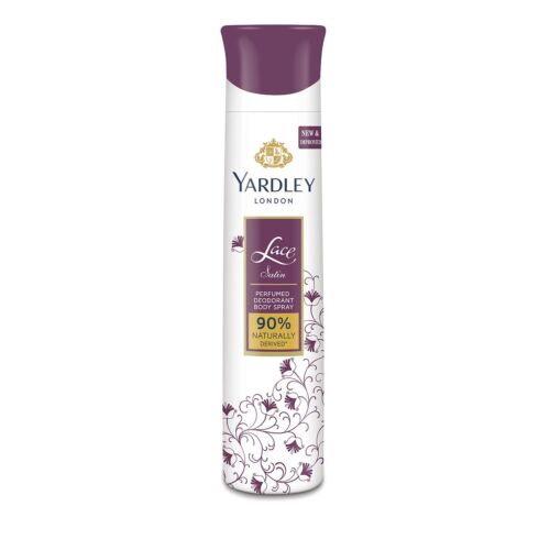Yardley London Pizzo Raso Profumato Deodorante Spray Corpo Per Donna 150ml - Foto 1 di 8