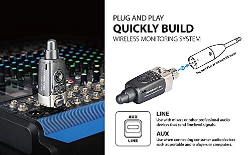 配信機器・PA機器・レコーディング機器 Xvive u4 U4 IN-EAR MONITOR Wireless System | Xvive