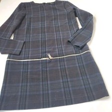 Zara Women's Size Small Tartan Mini Dress