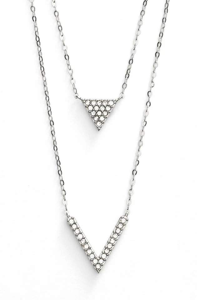 Collar colgante doble Nadri 140884 Foto 2 de 2