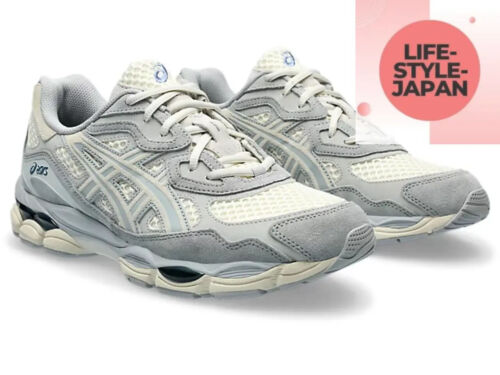 ASICS GEL-NYC 1203A372 600 Ivory/Mid Grey Unisex Sports Style Shoes US7.5-13 - Picture 1 of 9