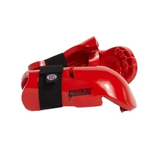Pro Force Lightning Punches Karate Sparring Gloves - Red - Child Large