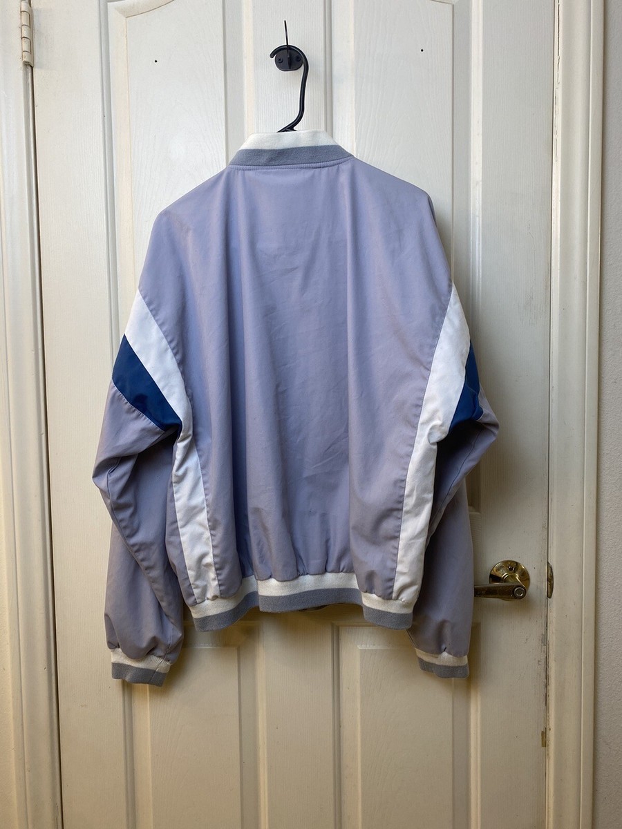 Vintage Christian Dior Monsieur Jacket Blue White Stripe Full Zip