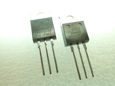 PHP50N06T (2 PRO VERKAUF) 50A 60V 125W N-KANAL PowerMOS Transistor TO220