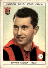 Lavazza 1950 Sports Champions Figure No. 75 Milan Bonomi