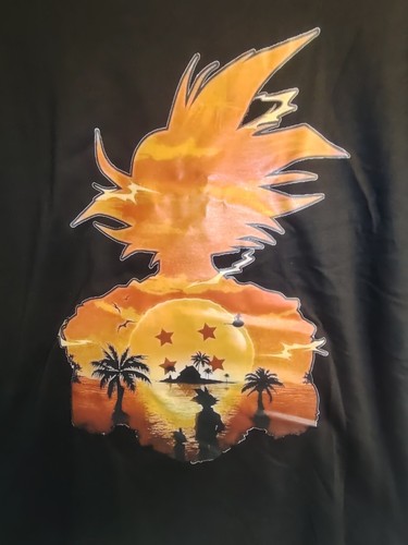 Dragon Goku Vegeta Manga Anime Bio Baumwolle Shirt M SChwarz B-Ware - Bild 2 von 5