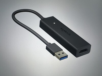 LOGITECH 939-001553 Share Screen Adapter CAN-ICES-3(A)/NMB-3(A) 5V 0.3A