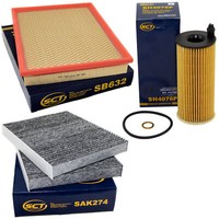Inspektionspaket Filterset SCT FüR Alpina D5 Biturbo F10 257 KW 350 PS
