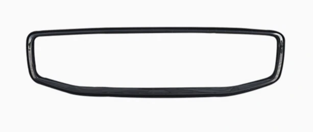 Para 19-24 Volvo S60 ABS preto brilhante grade frontal externa estrutura 1 peça - Imagem 3 de 4