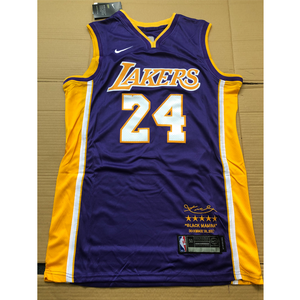 Kobe Bryant 24 Los Angeles Lakers Purple Hardwood Classic Men S Jersey Ebay