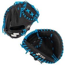 SSK Z5 Craftsman 31.5" Youth Baseball Catcher's Mitt Z5Y-3150BLKEBL6
