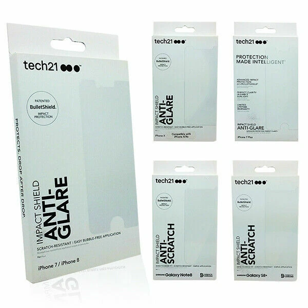 Tech21 Samsung Galaxy S8+ Impact Shield Healing Edge-to-Edge Screen Protector - Image 4 of 4