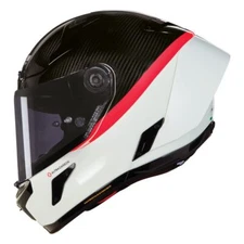 Nolan X-804 RS U.C. Full Face Helmet D.O.C. 346 Carbon / White