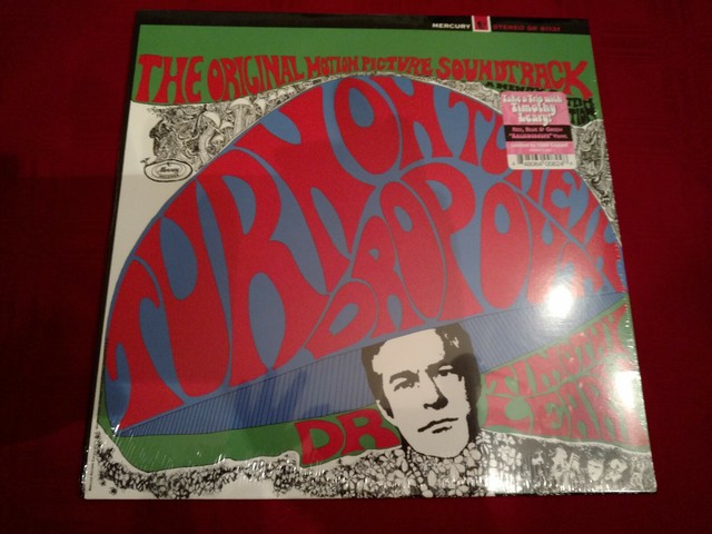 Timothy Leary "Turn On Tune In Drop Out" NEW sealed multi colored vinyl