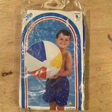 Vintage Intex The Wet Set 2000 20" Beach Ball 59020 Sealed NOS