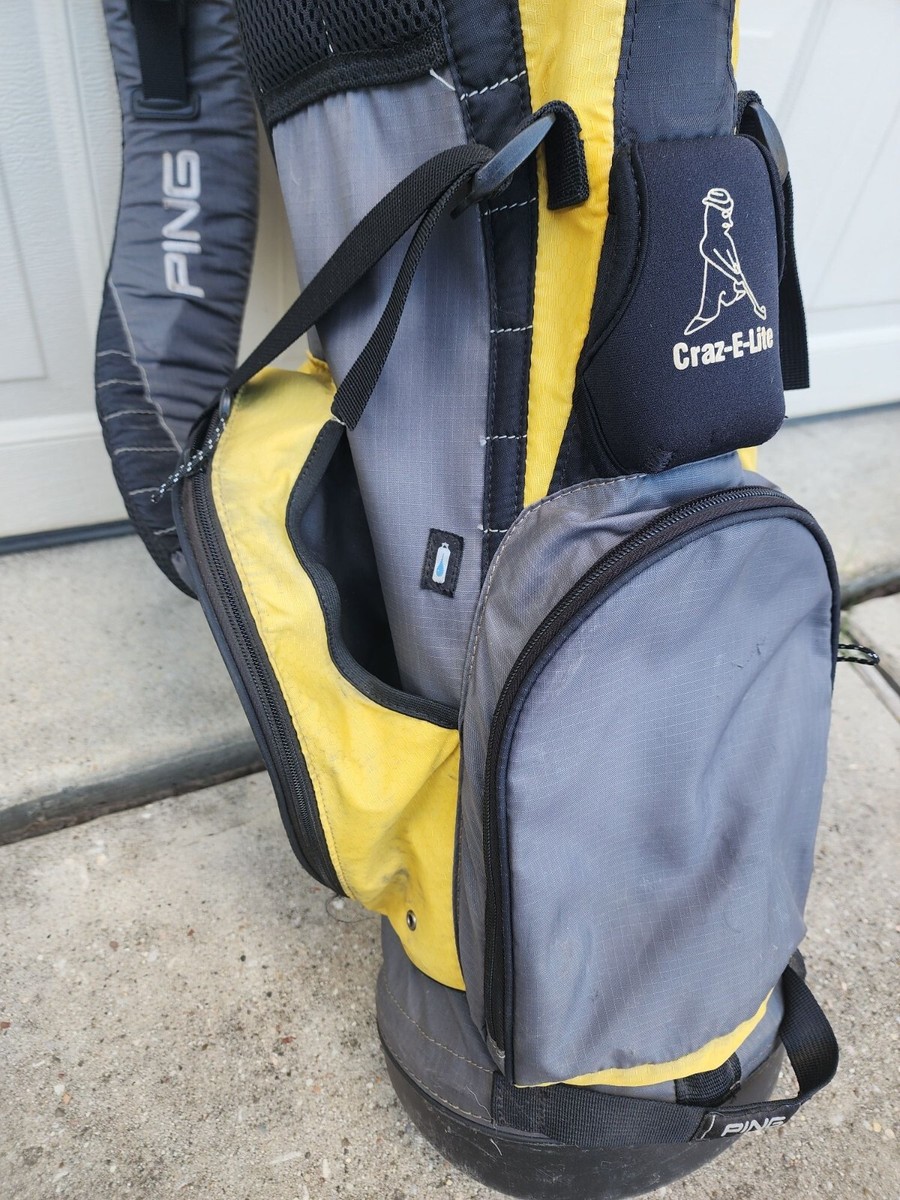 ping craz e lite golf stand bag　キャディバッグ Ping Craz-E-Lite Golf Stand Bag 6 Way Divider w/ Dual Strap