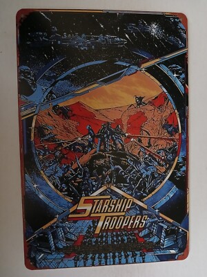 STARSHIP TROOPERS Blechschild 20x30 cm Version 2 Casper van Dien Dina Meyer