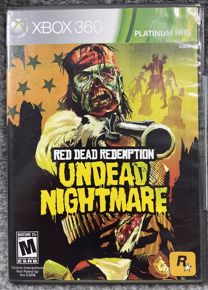 jogo red dead redemption undead nightmare xbox 360 original