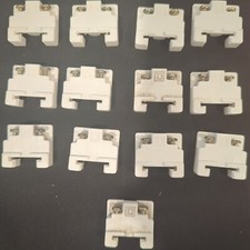 (Lot of 13) Square D 9080GH10 Terminal Block End Clamp