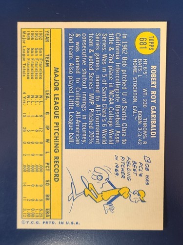 Tarjetas de béisbol Topps 1970 completan tu conjunto que elijas los altos #634 - #720 - Imagen 129 de 389