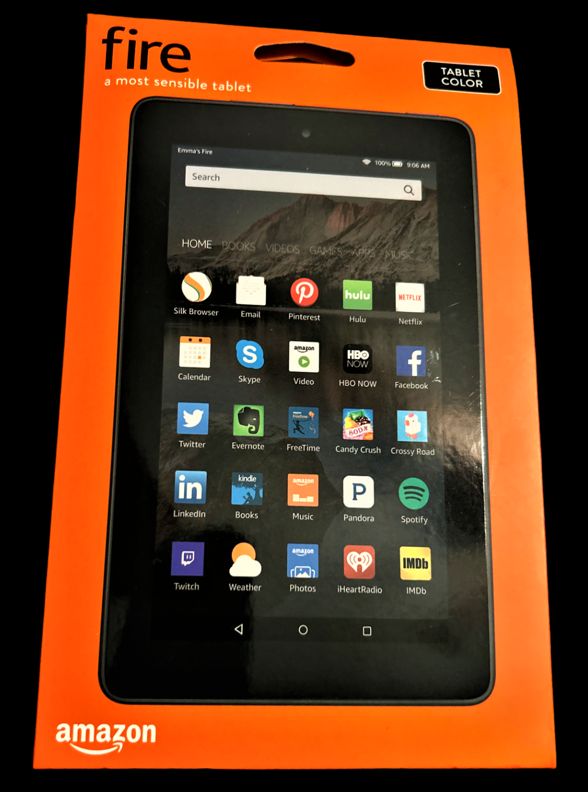 Fire (5th Generation) 8GB, Wi-Fi, Tablet - Black for sale online