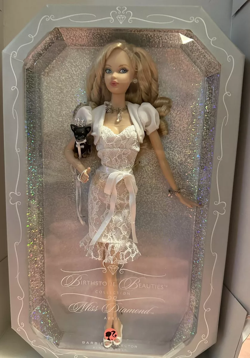 Miss Diamond Mattel Barbie Doll April Birthstone Beauties