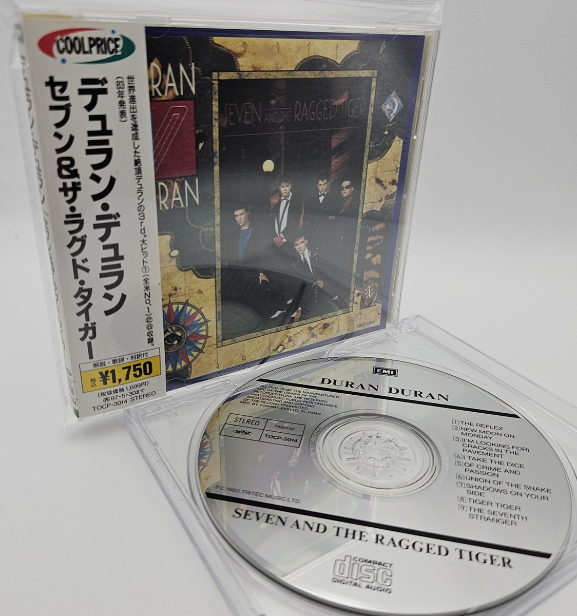 初回CD デュランデュラン セブンアンドラグドタイガー スペシャル