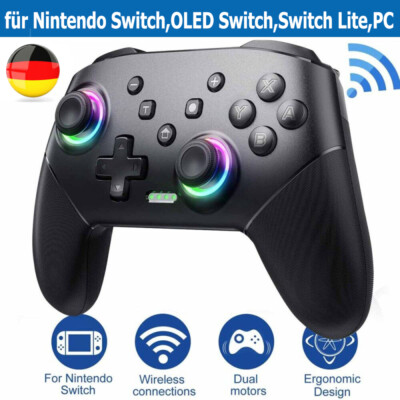 Wireless Switch Pro Controller für Nintendo Switch,Switch OLED,PC, RGB Gamepad