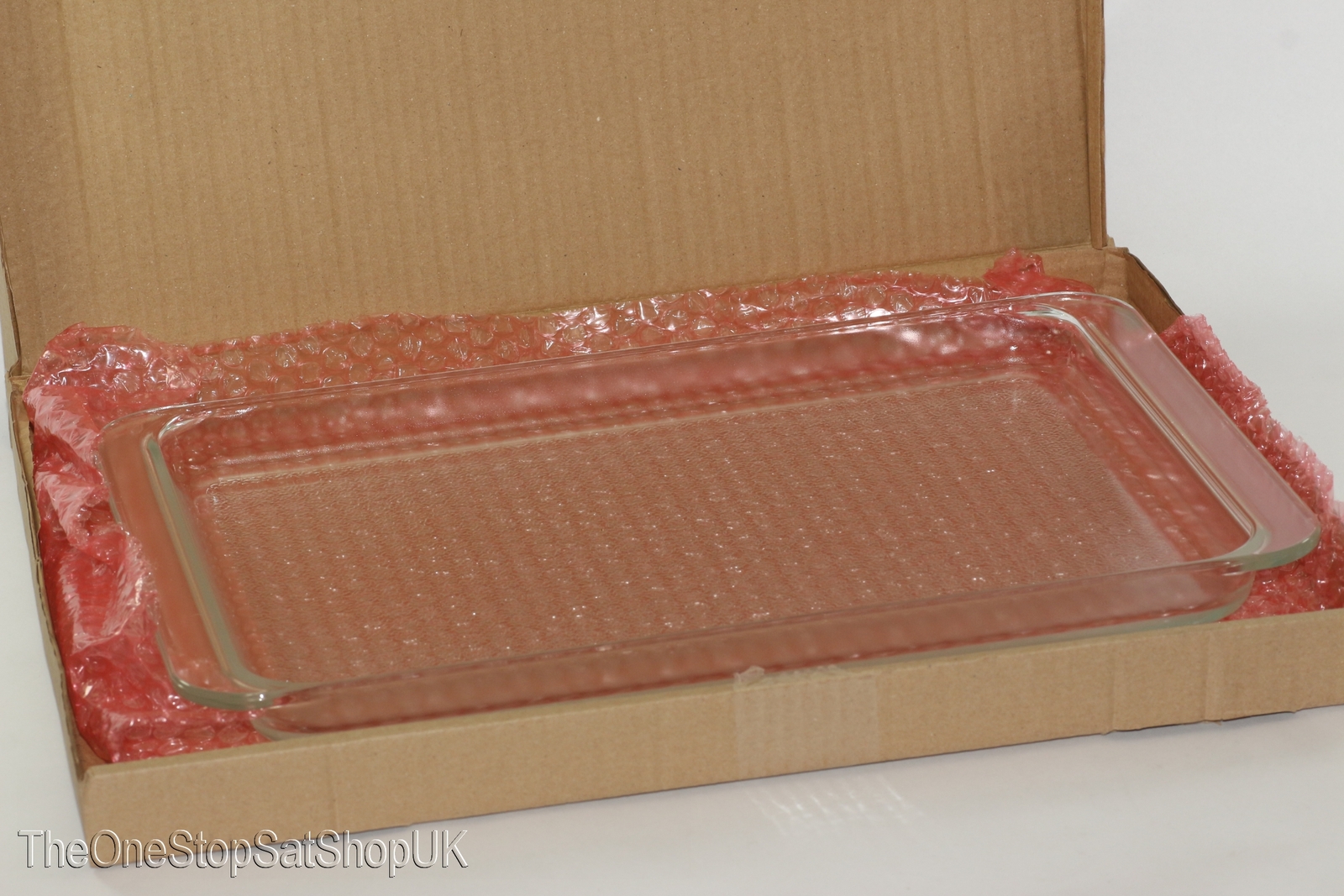 Panasonic Z0621BH20BP Rectangular Heat Proof Glass Microwave Oven Tray