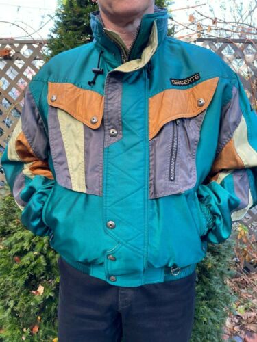 Descente ski men jacket: multicolor, medium warmth, water-resistant - SALE - - Picture 1 of 12