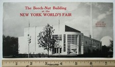 Rare 1939 NYWF New York Worlds Fair NYC Beech-Nut Baby Food Brochure