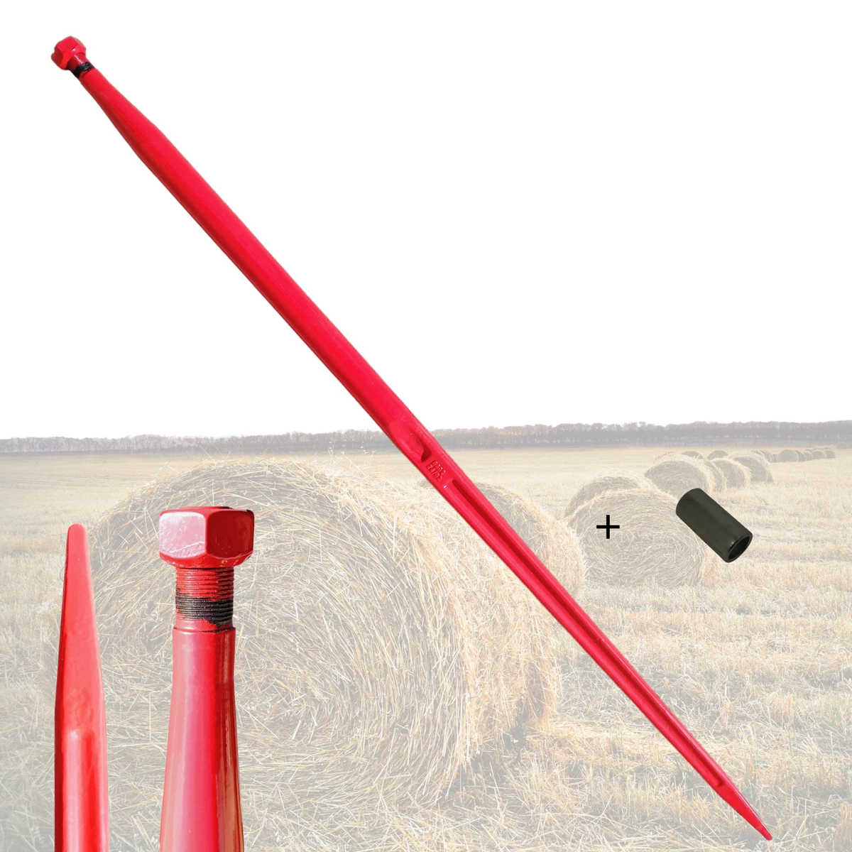 Ballenzinken, Frontladerzinken 1100mm, M22x1,5mm, Ballengabel In Baden-Württemberg - Spiegelberg - Foto 10