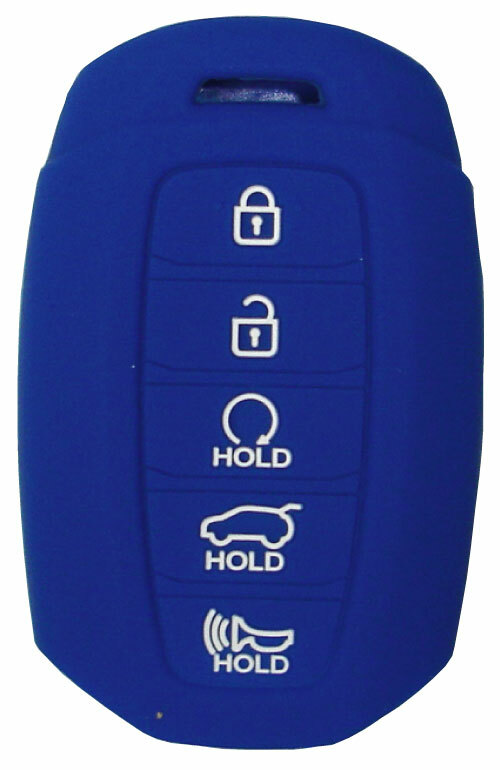 Keyless Entry Key Fob Rubber Cover for Hyundai Palisade Elantra Remote
