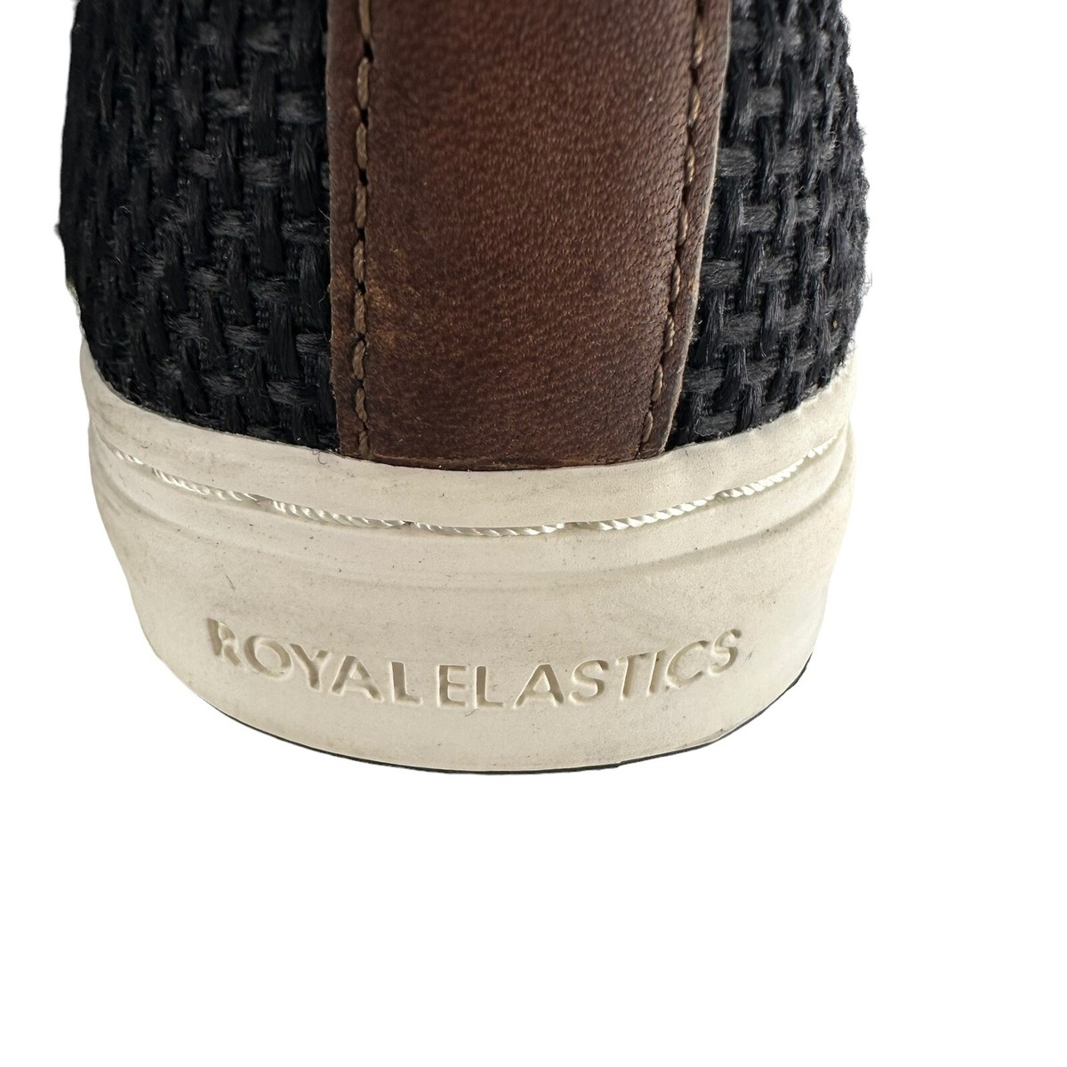 Royal Elastics Brown Leather Chukka Boots - Men Sz 12 Royal Elastics Shoes Mens 8 Black High Top Sneaker Brother  main image 2