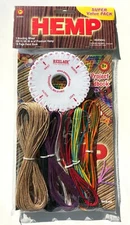 Pepperell Hemp Super Value Jewelry Making Pack Handbook, Wheel, Hemp 8yrs+ 