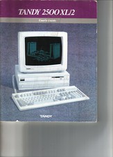 TANDY 2500 XL2 OWNERS USER GUIDE MANUAL SCANNED PDF E-FORMAT