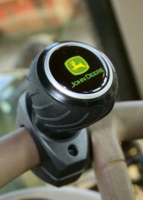 John Deere Lenkhilfe Lenkradknauf Traktor Knauf Knopf Lenkknauf Logo Grün