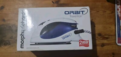 NEU Morphy Richards Orbit Travel Steam Mini Bügeleisen 41540 Anleitung OVP