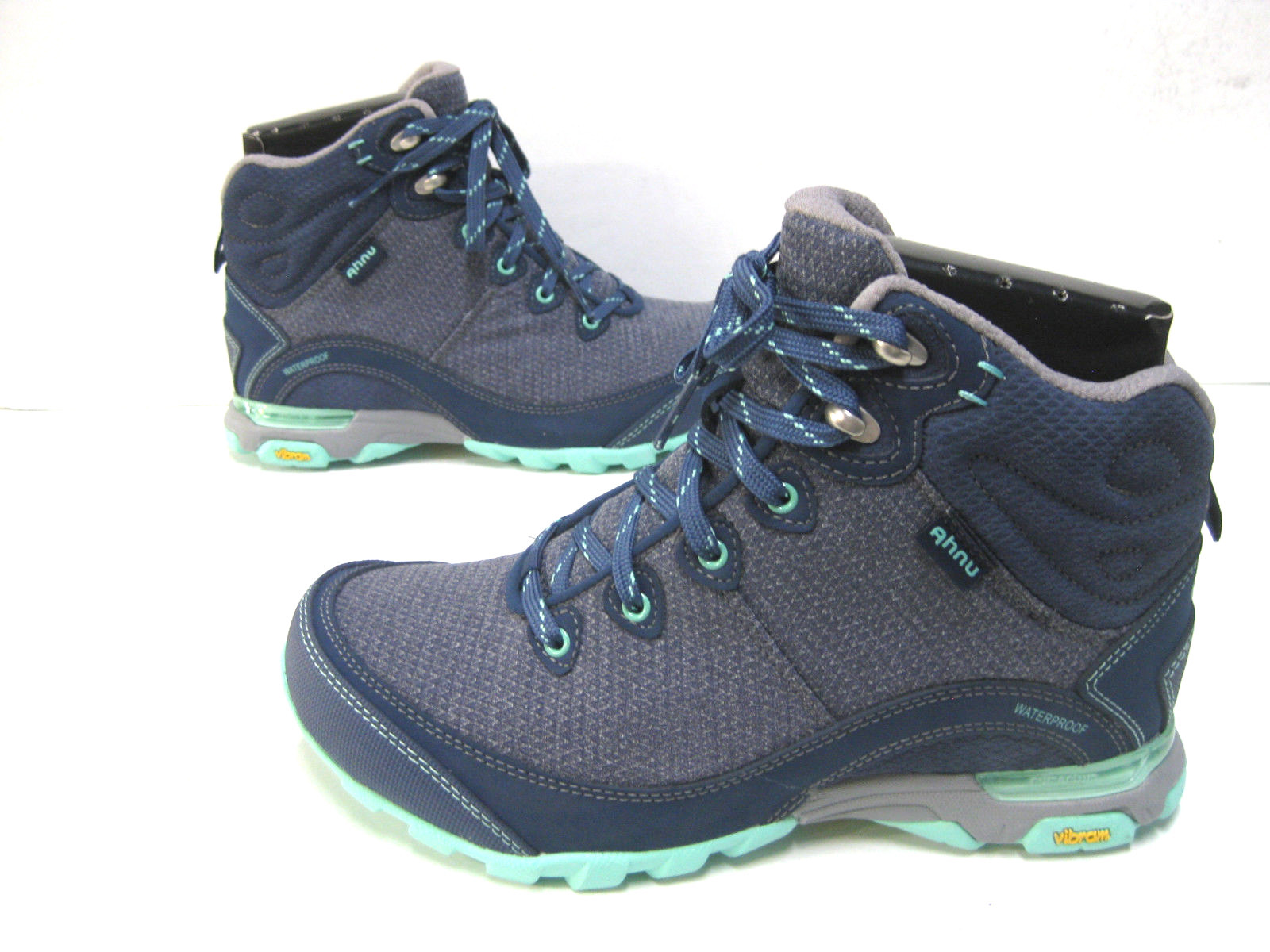 AHNU SUGARPINE II WOMEN HIKING BOOTS WATERPROOF BLUE US 5 /UK 3 /EU 36