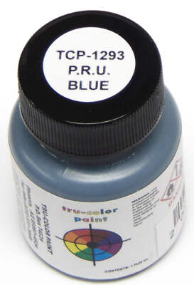 Tru-Color 1293 RAF P.R.U. Blue 1 oz. Acrylic Model Paint