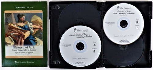 Elements of Jazz - From Cakewalks to Fusion - 8 CD's - The Great Courses - EUC - Picture 4 of 11