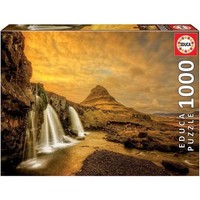 Educa Puzzle 9217971 - Kirkjufellsfoss Waterfall - 1000 Teile Puzzle