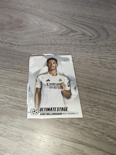 2025-26 Topps Uefa Club Competitions - Ultimate Stage Chrome Jude Bellingham...