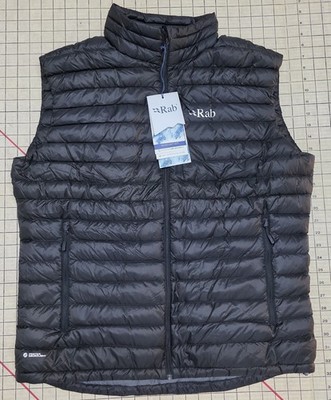 Rab Mens Microlight Vest X-Large Black New With Tags