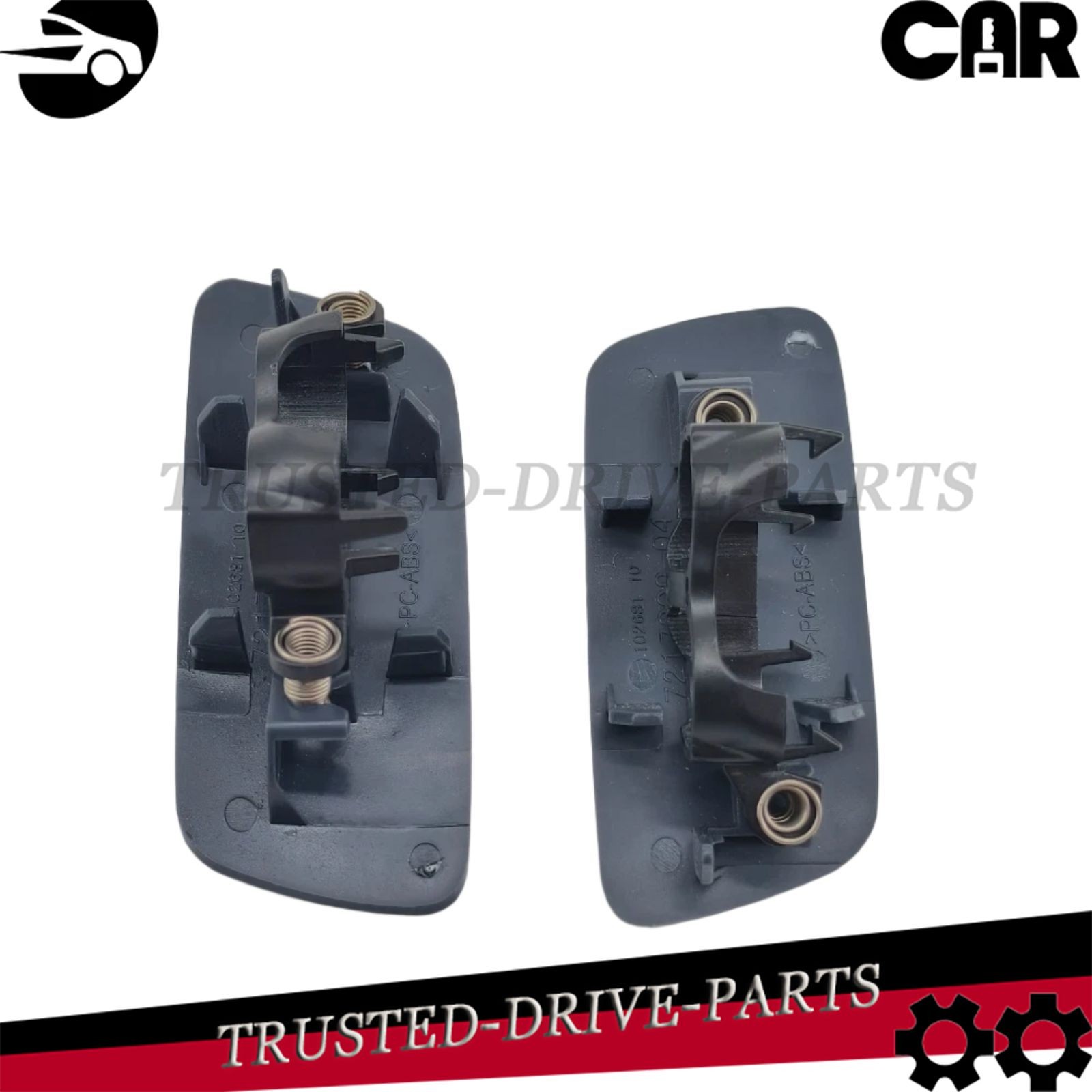 2PCS Headlight Washer Cover LH+RH Fits Rolls-Royce Ghost 61677244959 61677244960