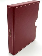 Cartier Watch Instruction / Warranty Document Case – Authentic OEM – 1996–2008 E