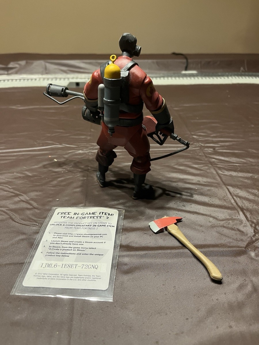 NECA Team Fortress 2 TF2 Set Of 7 With Accessories Cards & Most