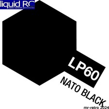Tamiya USA TAM82160 Lacquer Paint LP-60 NATO Black 10 ML