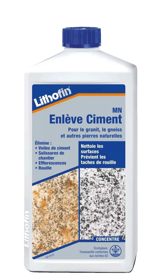 Lithofin MN Enlève Ciment 1 L - Photo 1/1