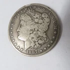 1887 O Morgan Siiver dollar
